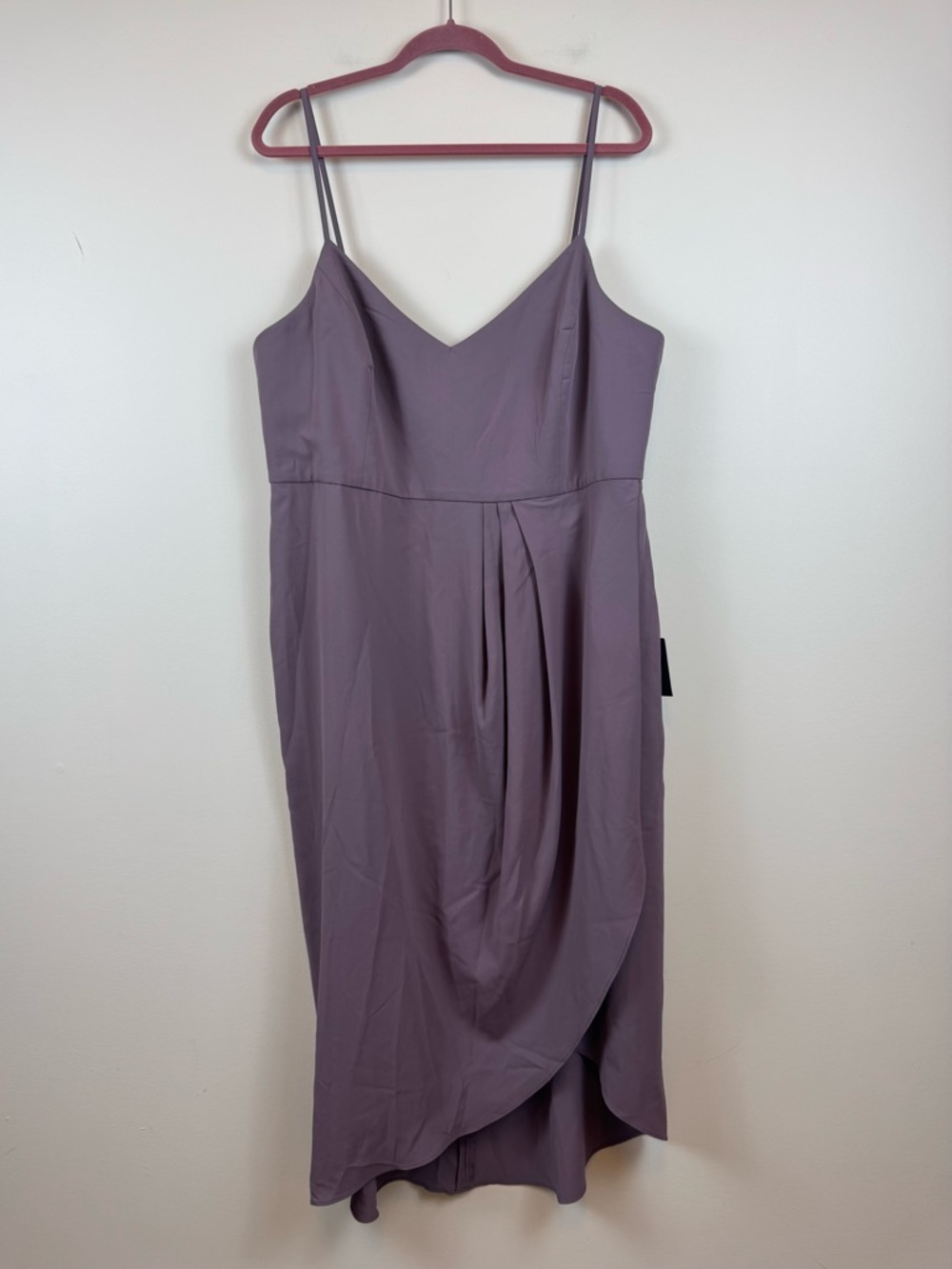 Lulus Reinette Mauve Purple Midi Dress